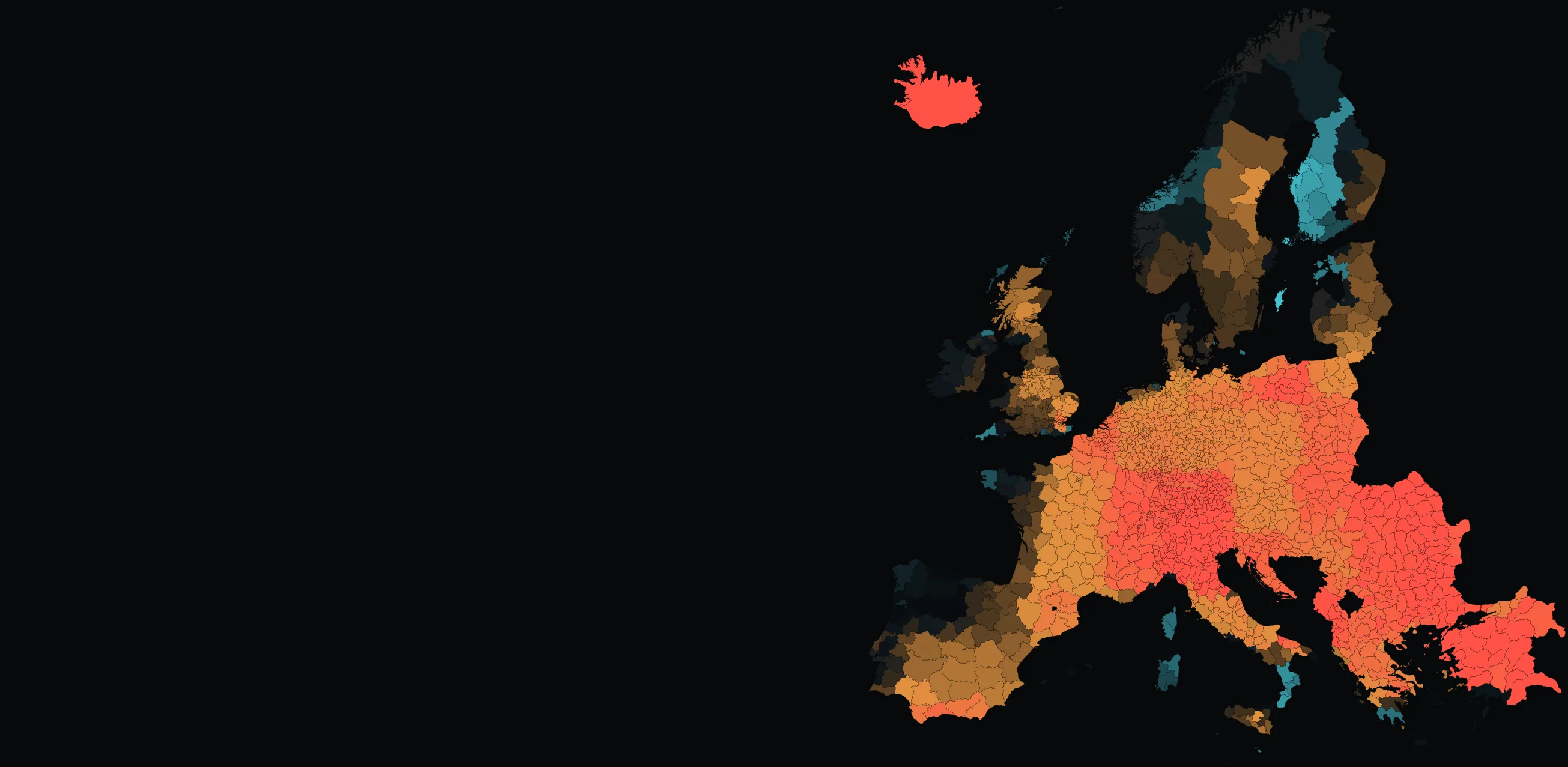 District-level groundwater trend across Europe